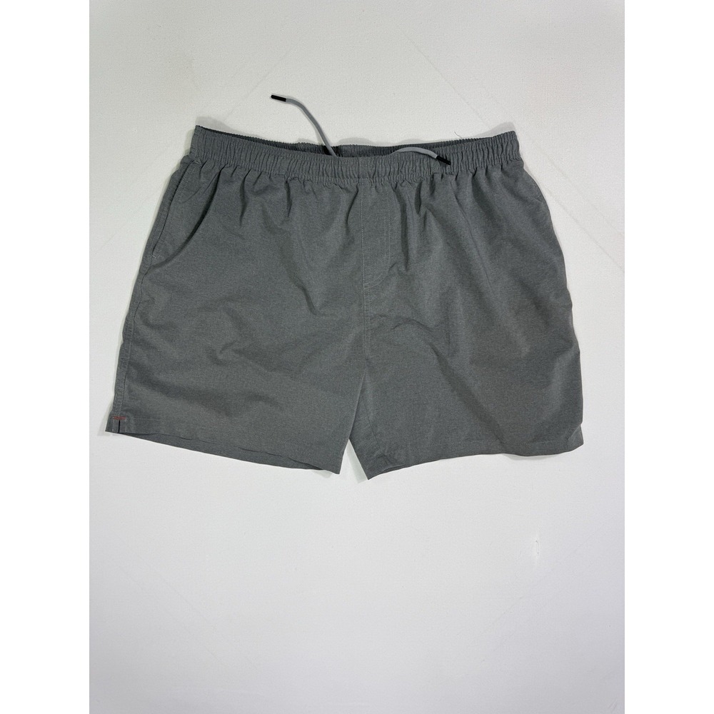 Chubbies Mens 2XL 6" Inseam Shorts Grey Hybrid Stretch Activewear Swim